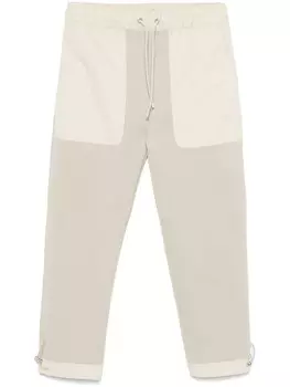 Moncler спортивные брюки с кулиской, серый