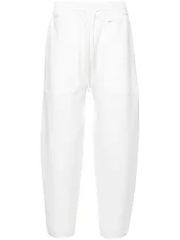Moncler спортивные брюки со вставками, белый