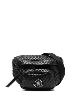 Moncler стеганая поясная сумка Felicie, черный