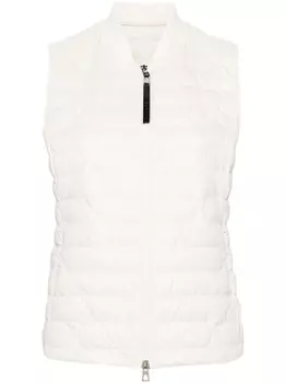 Moncler стеганый дутый жилет Perille, нейтральный цвет