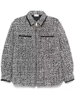 Moncler стеганый пуховик, синий