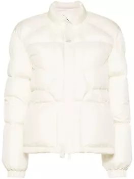 Moncler стеганый пуховик Yazi, нейтральный цвет