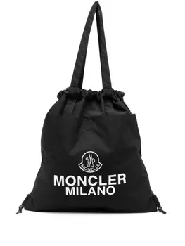 Moncler сумка-тоут AQ Drawstring, черный