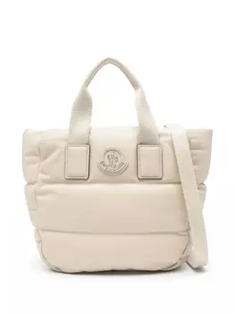 Moncler сумка-тоут Caradoc размера мини, нейтральный цвет