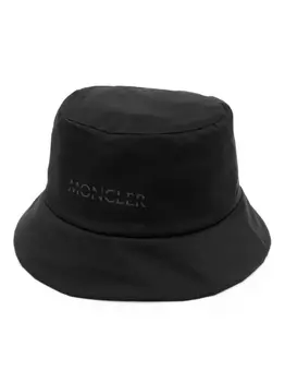 Moncler сумка-ведро с логотипом, черный