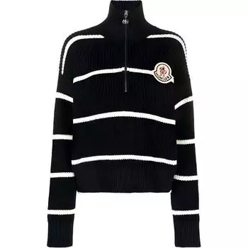 Moncler Свитер женский сине-черный