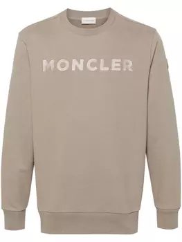 Moncler толстовка Girocollo, зеленый