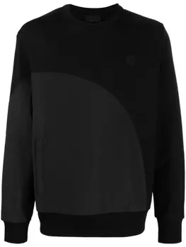 Moncler толстовка с логотипом, черный
