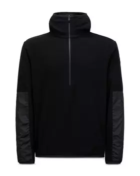Moncler Толстовка с молнией до половины, черный