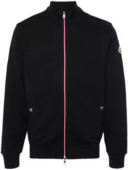 Moncler толстовка с полосками RWB, синий