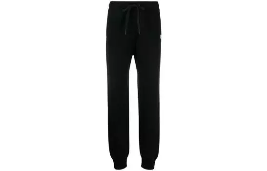 Moncler Трикотажные спортивные брюки женские черные
