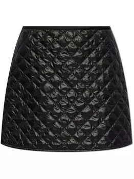 Moncler юбка с подкладкой, черный
