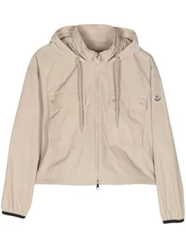 Moncler укороченный жакет Leda, нейтральный цвет