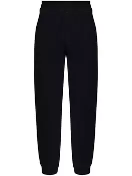 Moncler зауженные спортивные брюки, черный