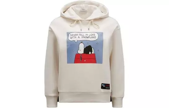 Moncler Женская толстовка Optical White