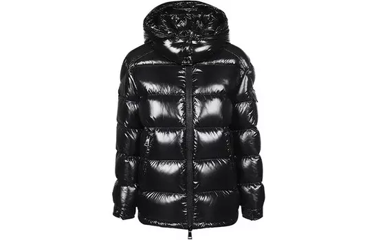 Moncler Женский пуховик, Черный