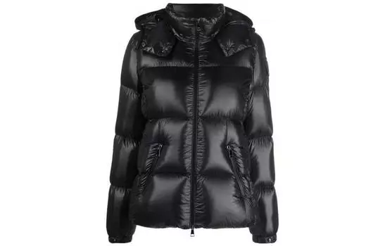 Moncler Женский пуховик, Черный