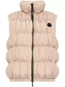 Moncler жилет априата, розовый