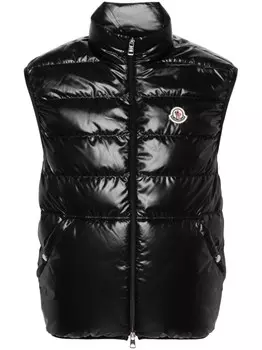 Moncler жилет Aube, черный