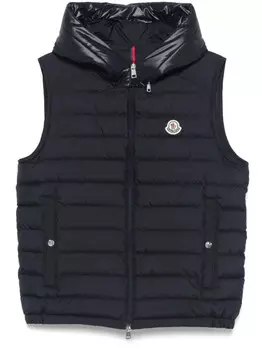 Moncler жилет Bourget, синий