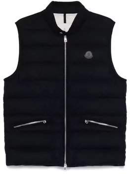 Moncler жилет Gallienne, синий