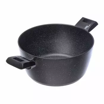 Moneta Etnea, 4,5 л, Круглый, Черный, Алюминий, Artech Stone, Черный