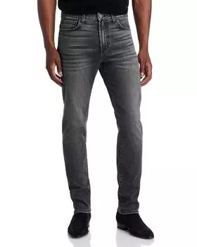 MONFRERE Брюки джинсовые Brando Slim Straight в цвете Oakland MONFRRE, серый