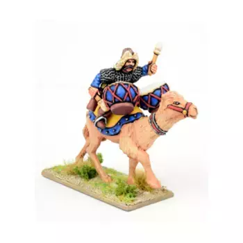 Монгольский барабанщик на верблюде, Saga Miniatures - Crusades (28mm)