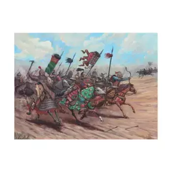 Монголы - Золотая Орда, Historical Miniatures - Middle Ages (1:72) (Zvezda)