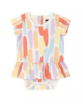 Моника + Энди Короткий рукав All Dress Up Боди MONICA + ANDY, цвет multi