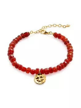 Моника Винадер Счастливый браслет Monica Vinader, золотой