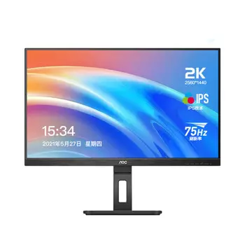 Монитор AOC Q27P2U 27" IPS 2K 75Гц, синий