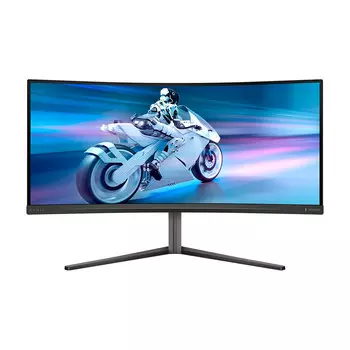 Монитор игровой изогнутый Philips Evnia 34M2C5500W, 34", 3440x1440, 240 Гц, Fast VA, черный