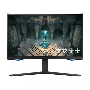 Монитор игровой изогнутый Samsung Odyssey G65B S27BG650EC, 27", 2560x1440, 240 Гц, VA, черный