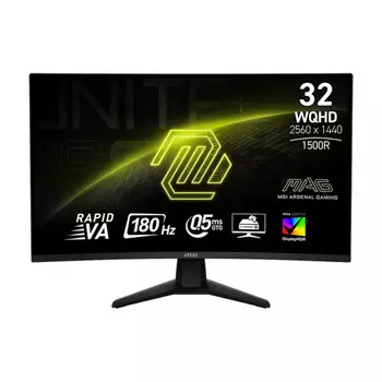 Монитор игровой MSI MAG 32CQ6F, 31.5", 2560x1440, 180 Гц, VA, черный