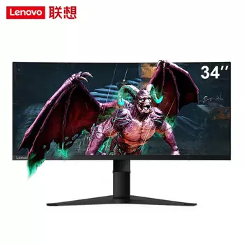 Монитор Lenovo G34w-10 34" 2K с изогнутым экраном