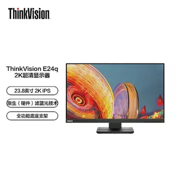 Монитор Lenovo ThinkVision E24q-20 24" IPS 2K