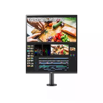 Монитор LG 28MQ780, 27.6", 2К 2560x2880, Nano IPS, 60 Гц, подставка Ergo, чёрный