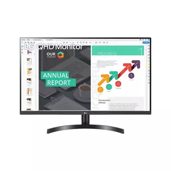 Монитор LG 32QN600-B, 32", 2560 x 1440 QHD, IPS, черный