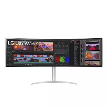 Монитор LG 49WQ95C, 49", 5К, Nano IPS, 144 Гц, белый