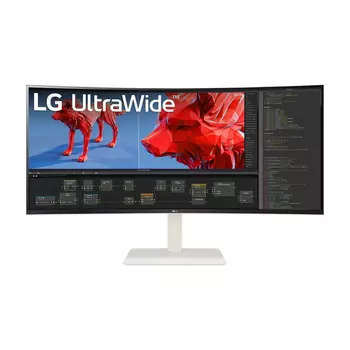 Монитор LG UltraWide 38WR85QC, 37.5", QHD+, Nano IPS, 144 Гц, белый