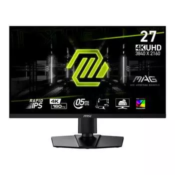 Монитор MSI MAG274UPF E2, 27", 3840x2160, 160 Гц, Rapid IPS, чёрный
