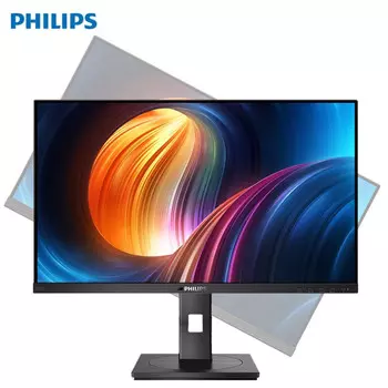 Монитор Philips 272S1AE 27" IPS с подъемно-поворотным кронштейном