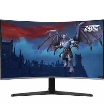 Монитор Samsung C27RG50FQC Xuanlong Knight 27" Full HD 240Гц с изогнутой поверхностью
