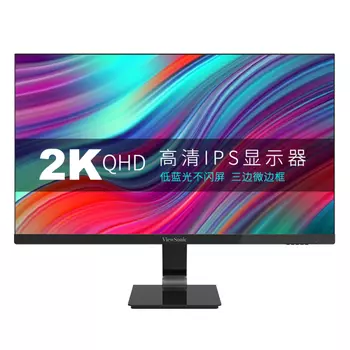 Монитор ViewSonic VX2778 27" IPS 2K с трехсторонними тонкими рамками