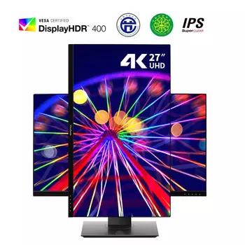 Монитор ViewSonic VX2780 27" IPS 4K с креплением на стену
