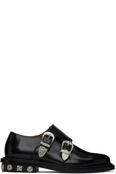 Монки Black Polished Monkstraps Toga Virilis