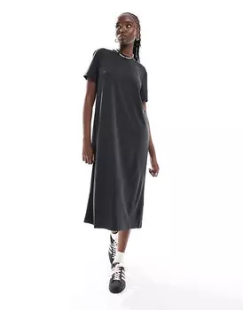 Monki – Черное мини-платье-майка
