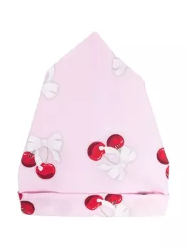 Monnalisa бандана с принтом, розовый