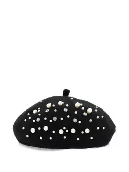 Monnalisa берет с кристаллами, черный